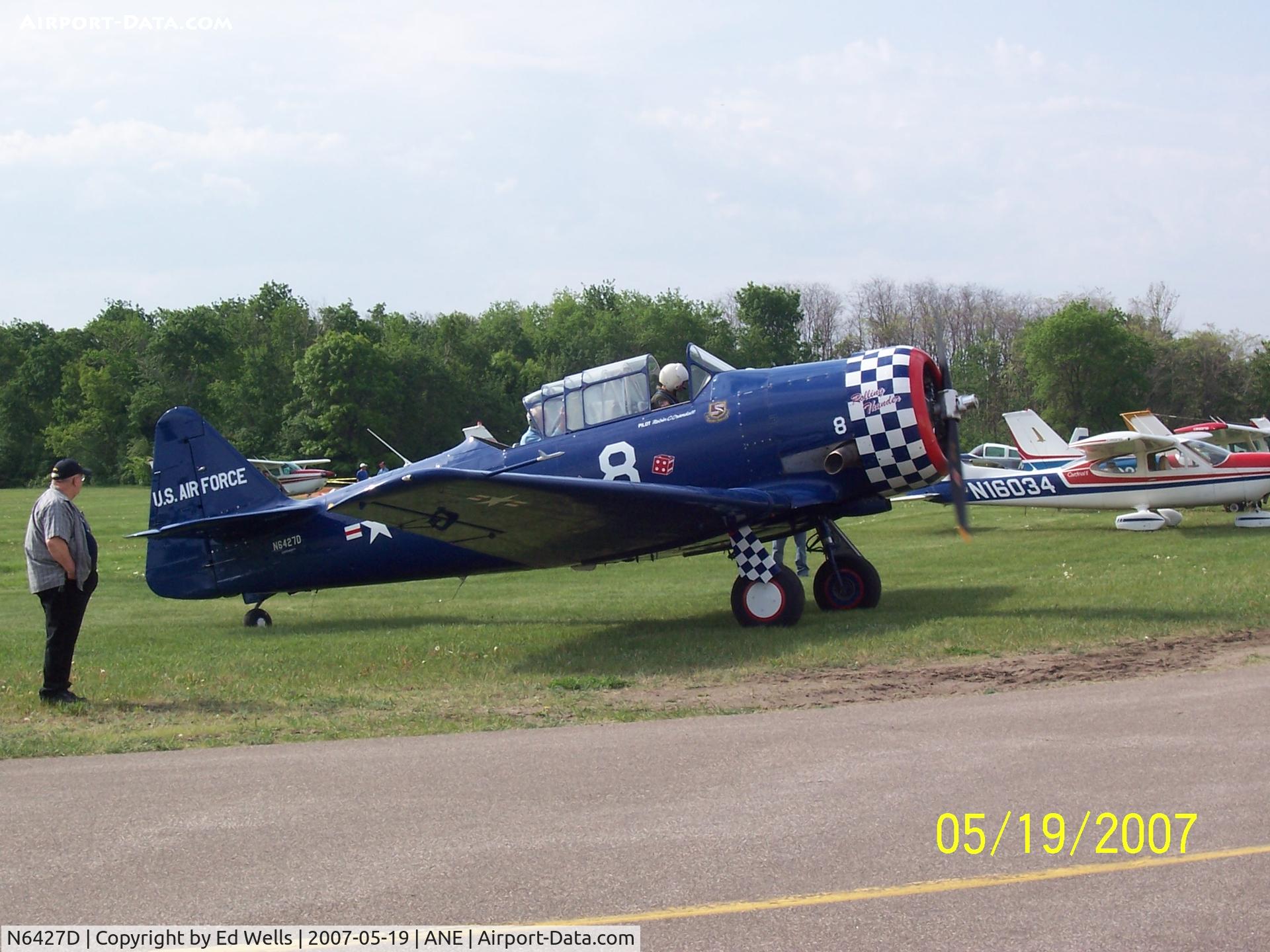 N6427D, 1943 North American SNJ-4 Texan C/N 88-14317, Blaine Aviation Days 2007