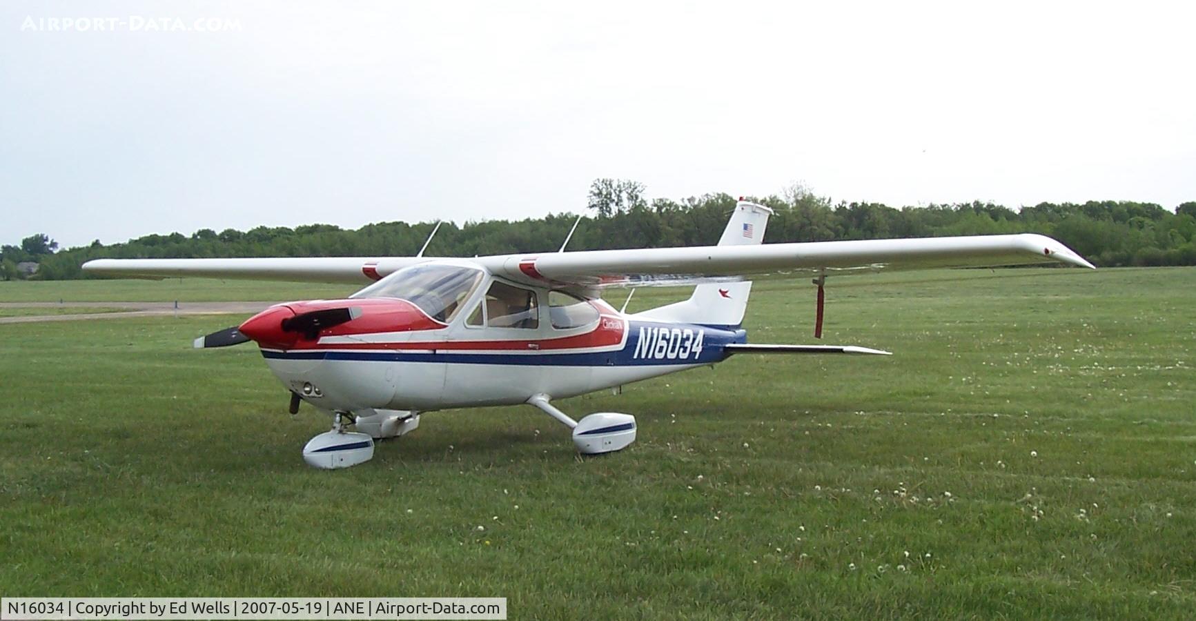 N16034, 1976 Cessna 177B Cardinal C/N 17702481, Anoka County
