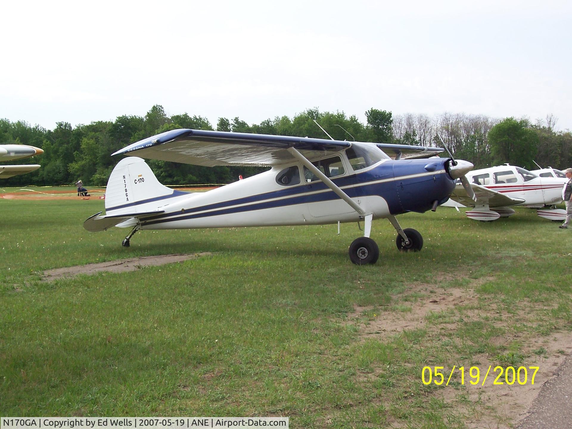 N170GA, 1951 Cessna 170A C/N 19948, Blaine Avation Days 2007