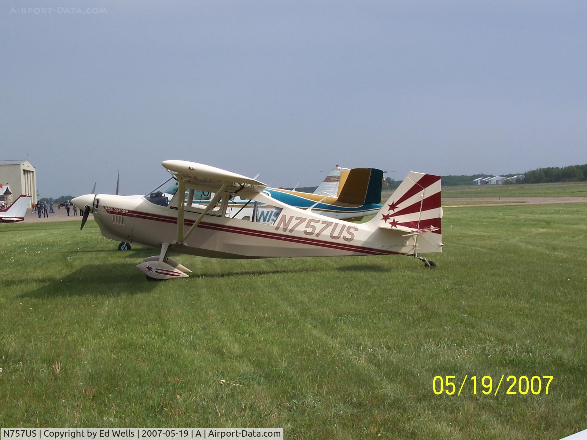N757US, 2004 American Champion 8KCAB Super Decathlon C/N 958-2004, Blaine Aviation Days 2007