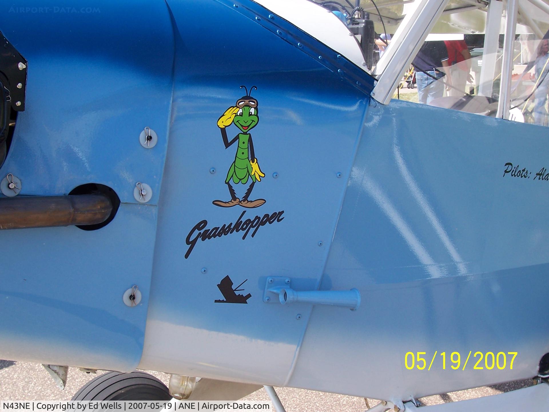 N43NE, 2004 Wag-Aero Sport Trainer C/N 676, Blaine Avation Days 2007