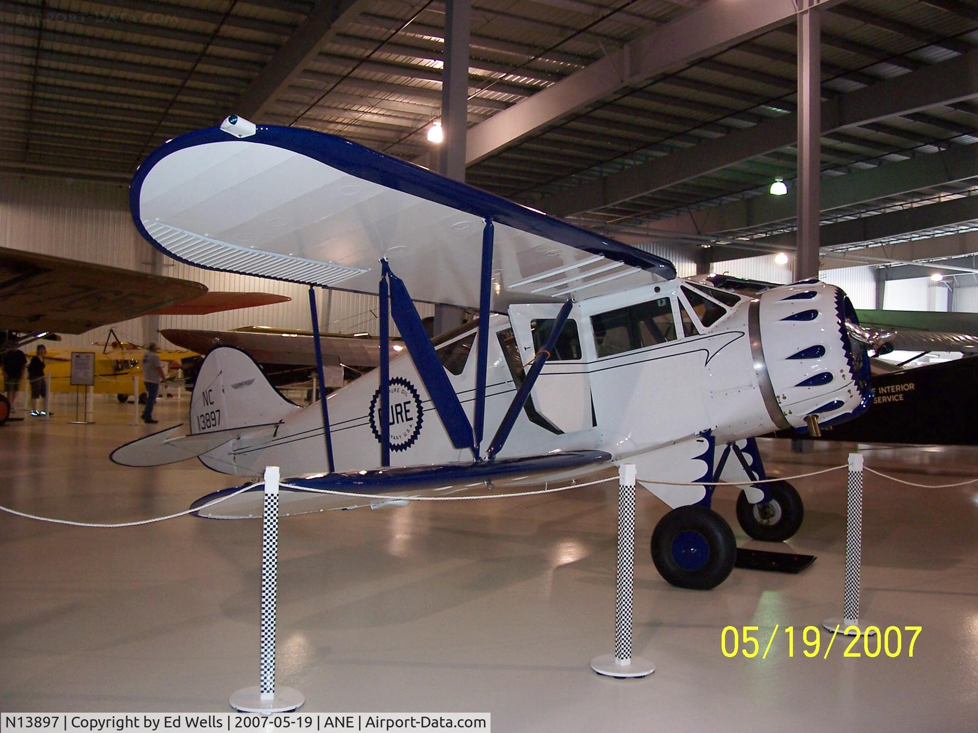 N13897, 1934 Waco UKC C/N 3842, Blaine Avation Days 2007