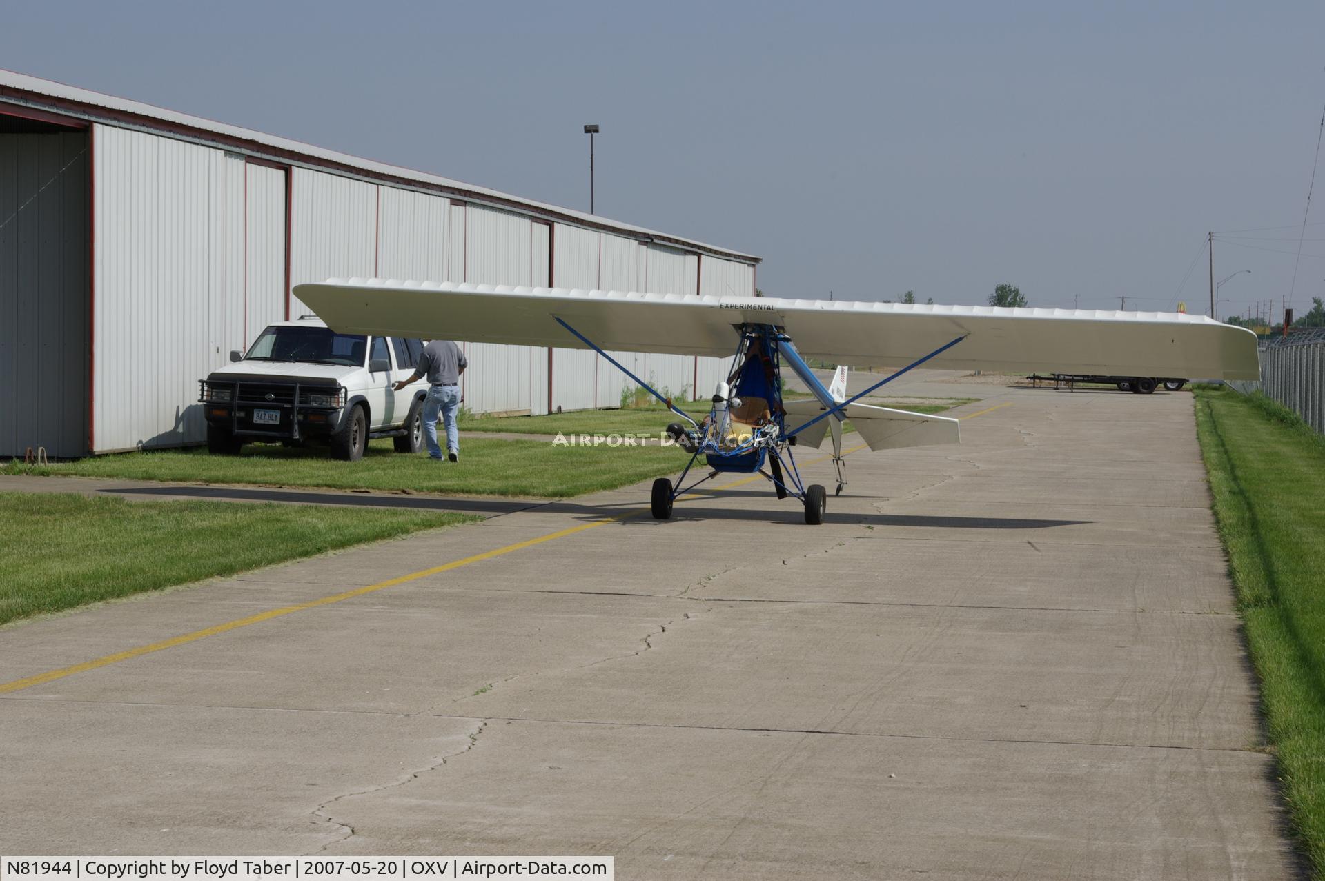 N81944, 1990 Kolb Ultrastar C/N 308, Just got back from a Sunday Jaunt