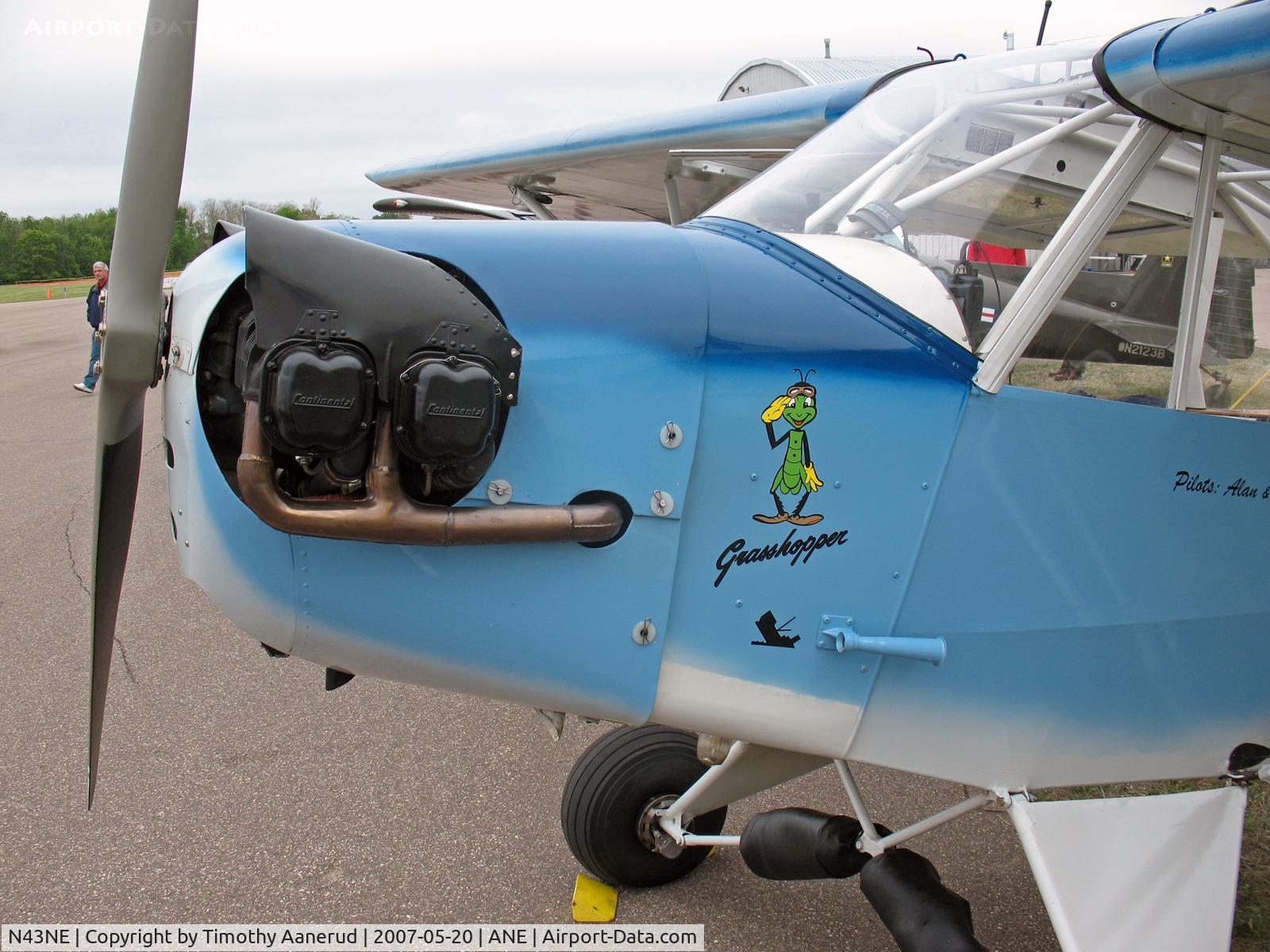 N43NE, 2004 Wag-Aero Sport Trainer C/N 676, Discover Aviation Days 2007