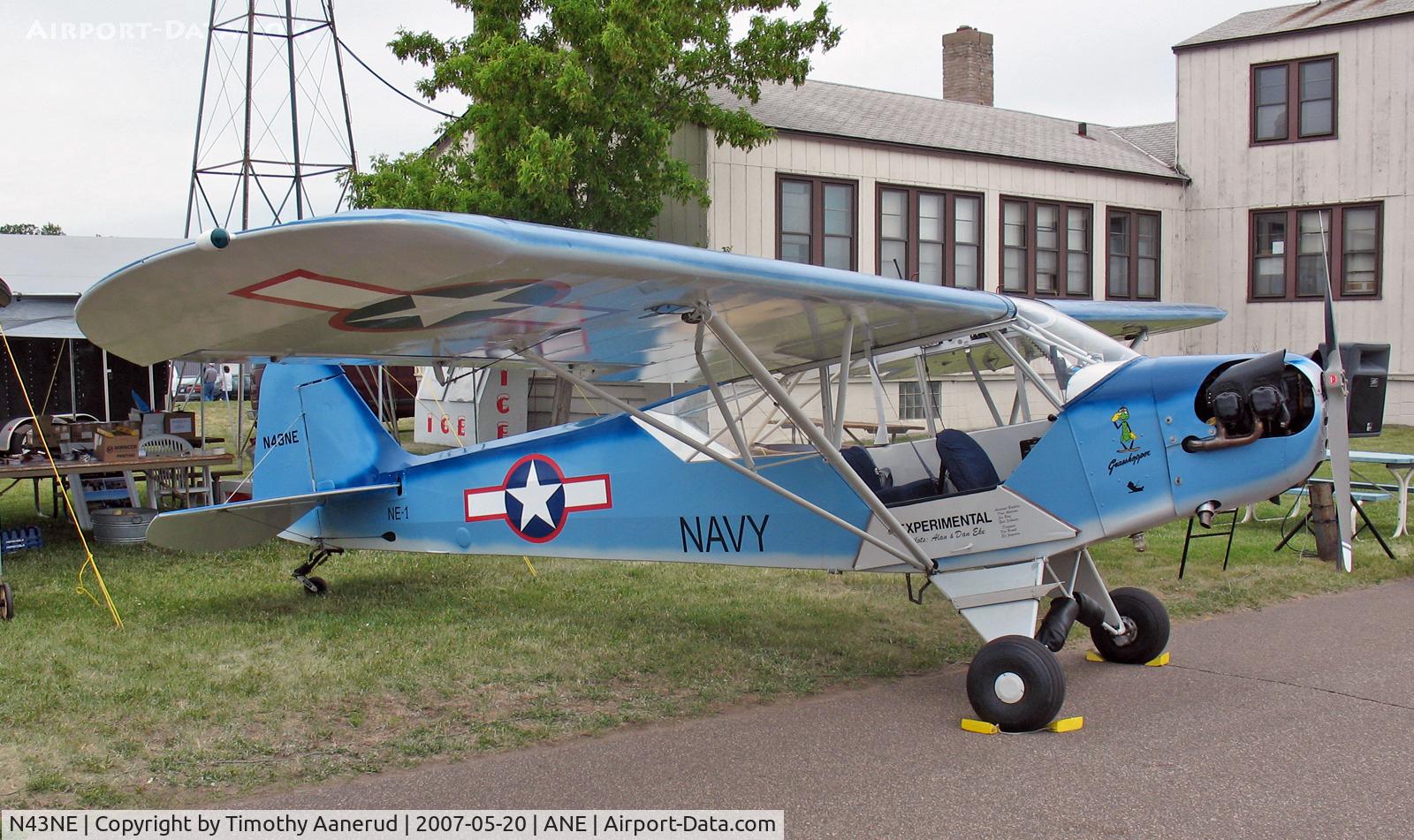 N43NE, 2004 Wag-Aero Sport Trainer C/N 676, Discover Aviation Days 2007