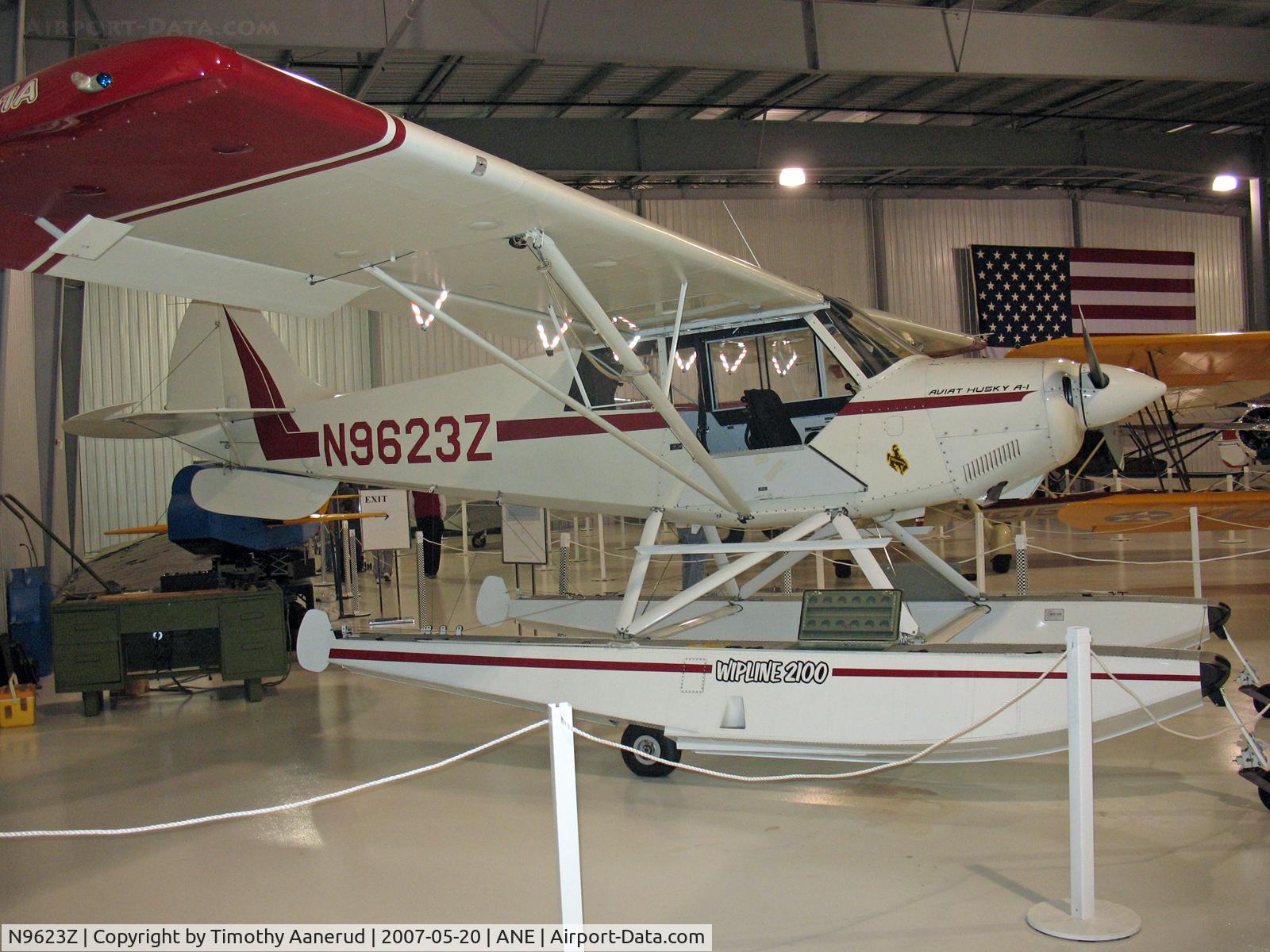 N9623Z, 1991 Aviat A-1 Husky C/N 1188, Discover Aviation Days 2007, Golden Wings Museum