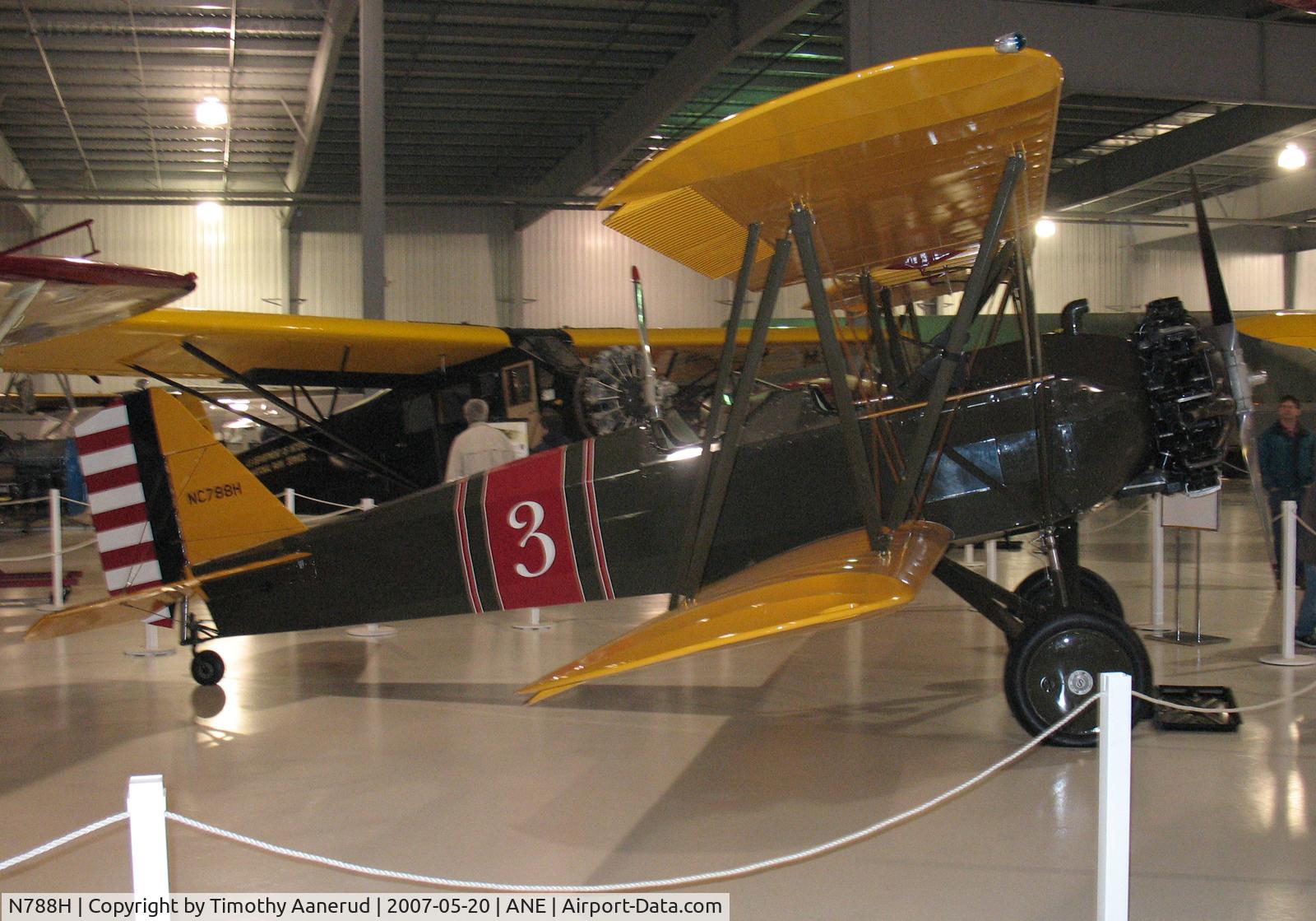 N788H, 1930 Stearman 6L Cloudboy C/N 6003, Discover Aviation Days 2007, Golden Wings Museum