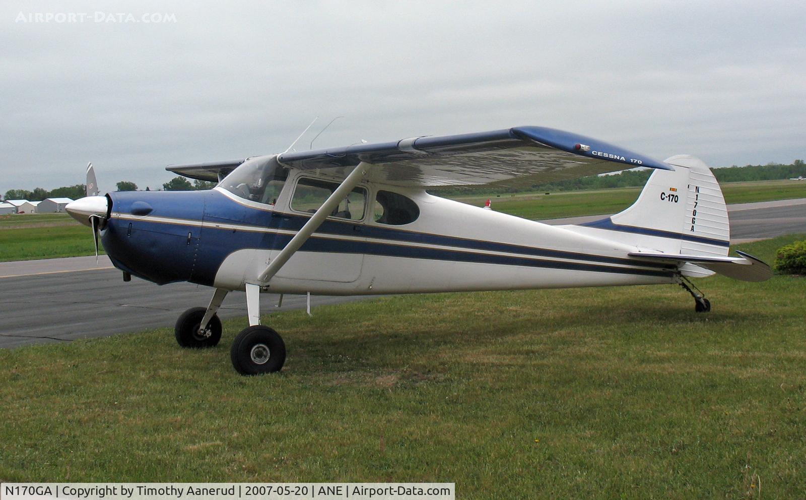 N170GA, 1951 Cessna 170A C/N 19948, Discover Aviation Days 2007