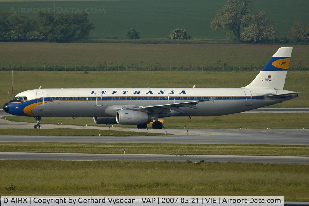 D-AIRX, 1998 Airbus A321-131 C/N 0887, Retro der LH
