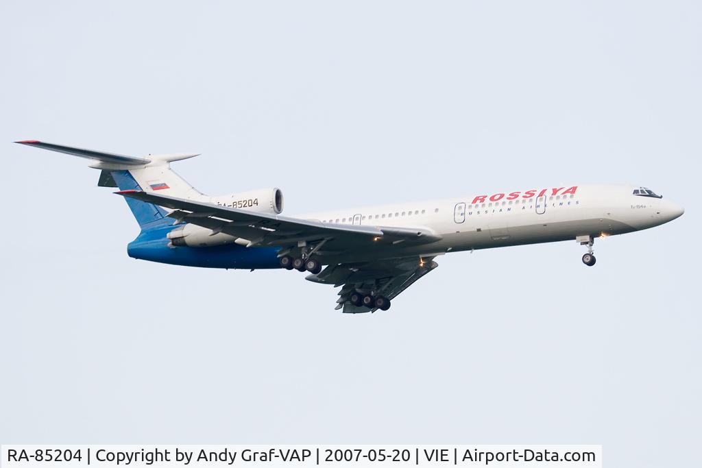 RA-85204, 1991 Tupolev Tu-154M C/N 91A886, Rossia Tu154M