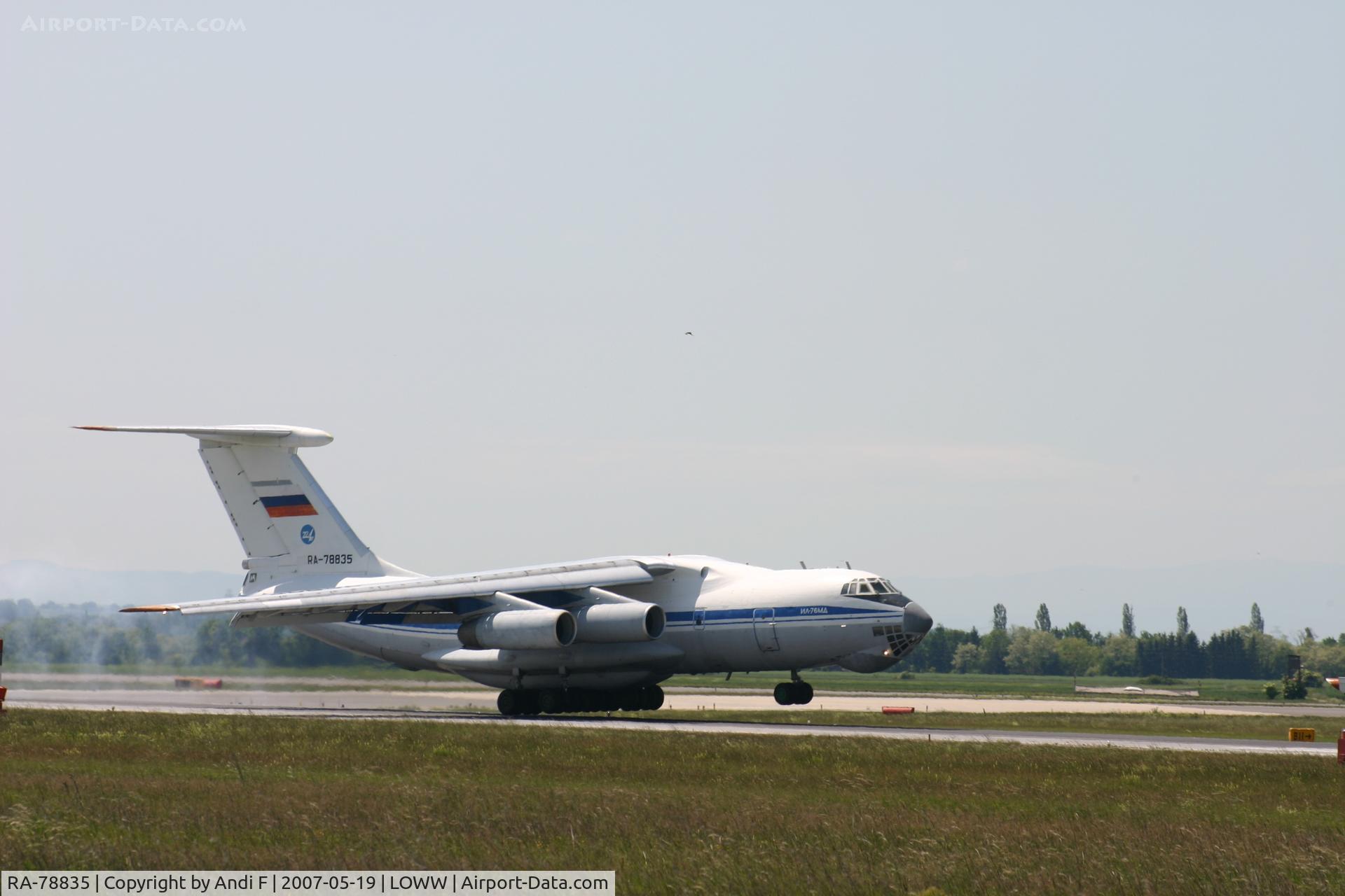RA-78835, 1990 Ilyushin Il-76MD C/N 1003402033, Suprise