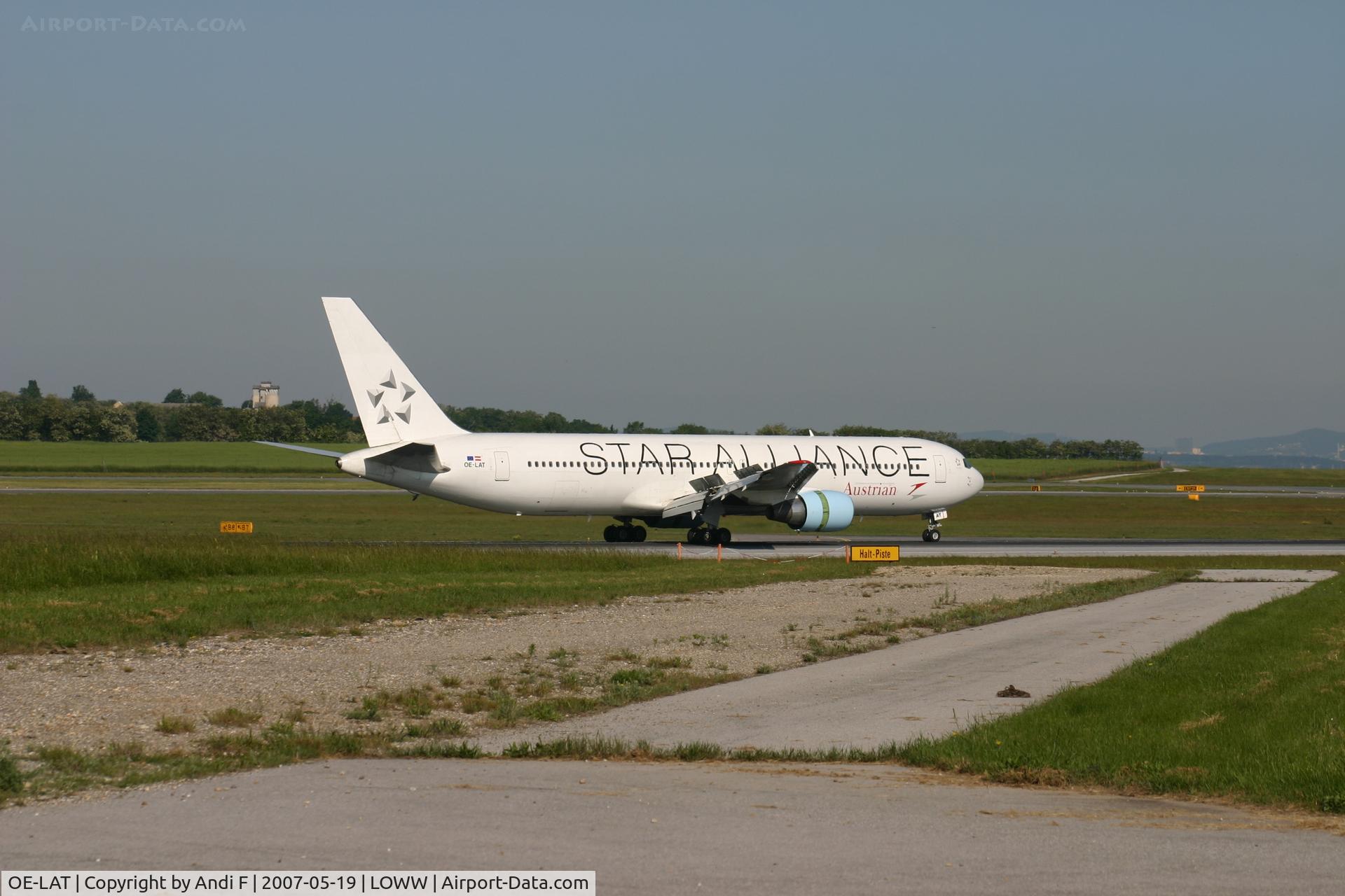 OE-LAT, 1991 Boeing 767-31A C/N 25273, Star