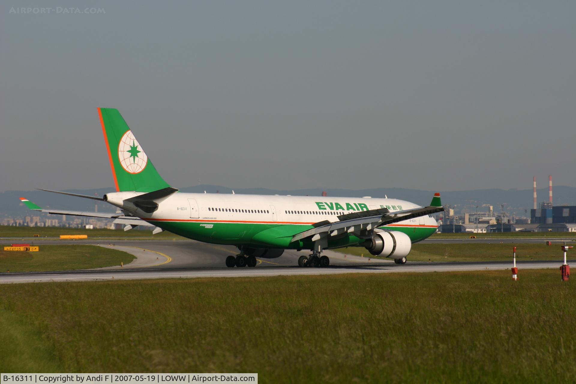 B-16311, 2005 Airbus A330-203 C/N 693, Eva