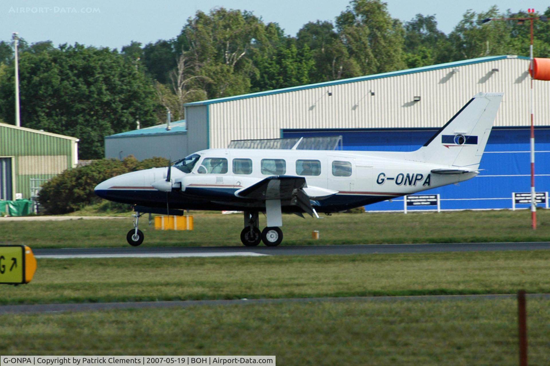 G-ONPA, 1979 Piper PA-31-350 Chieftain C/N 31-7952110, PIPER PA-31-350