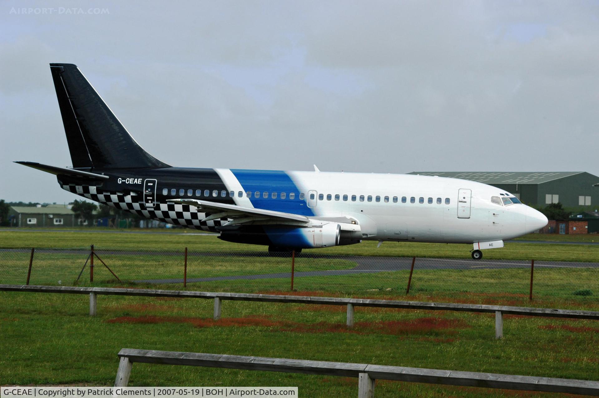 G-CEAE, 1974 Boeing 737-229 C/N 20912, EUROPEAN 737-229