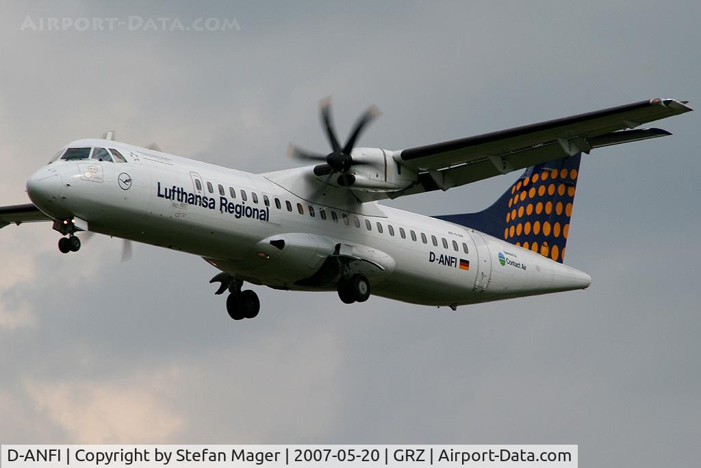 D-ANFI, 2001 ATR 72-212A (500) C/N 662, Lufthansa ATR-72 on final