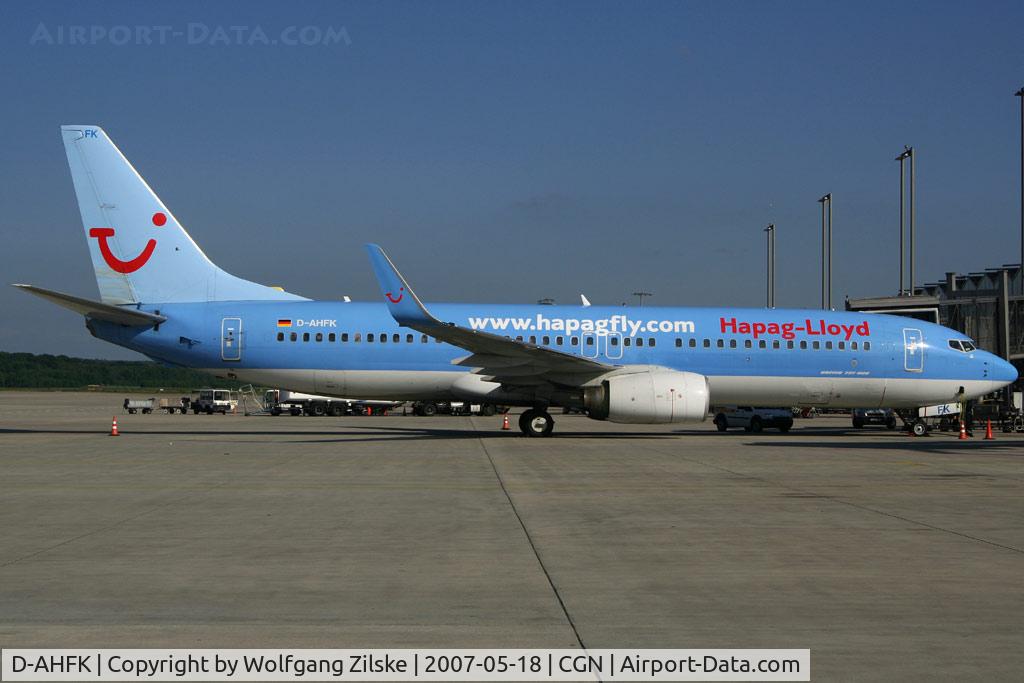 D-AHFK, 1999 Boeing 737-8K5 C/N 27991, visitor
