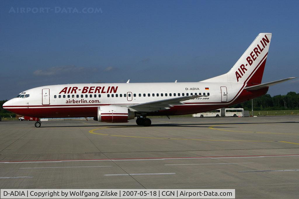 D-ADIA, 1999 Boeing 737-33Q C/N 30333, visitor
