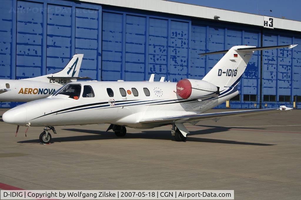 D-IDIG, 2002 Cessna 525 CitationJet CJ1 C/N 525-0477, visitor