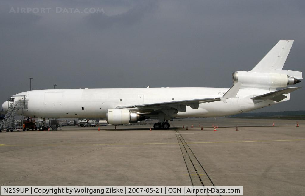 N259UP, 1991 McDonnell Douglas MD-11F C/N 48417, visitor