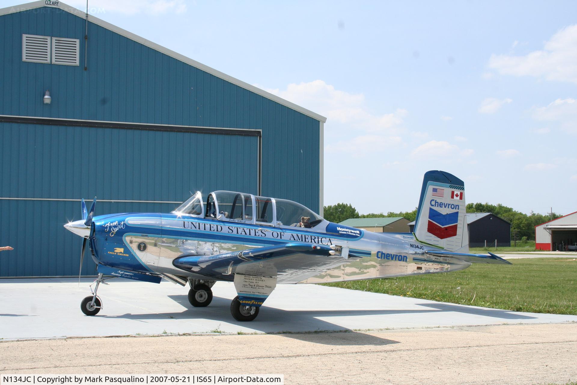 N134JC, 1955 Beech T-34-A (A45) Mentor C/N G-812, Beech T-34A