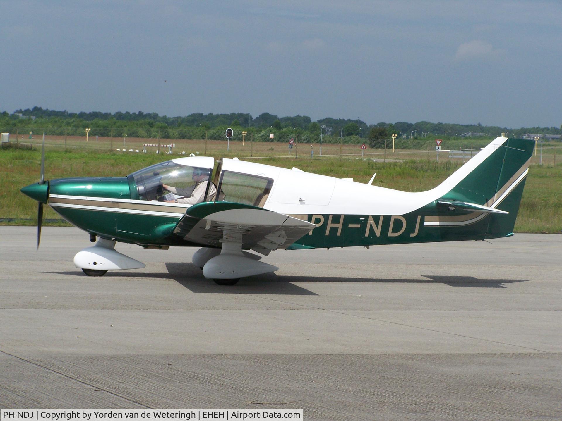 PH-NDJ, 1976 Robin HR-100-210 Safari C/N 210, Just before first flight as PH-NDJ (formerly P4-NDJ / OO-PRO / F-ODDK)