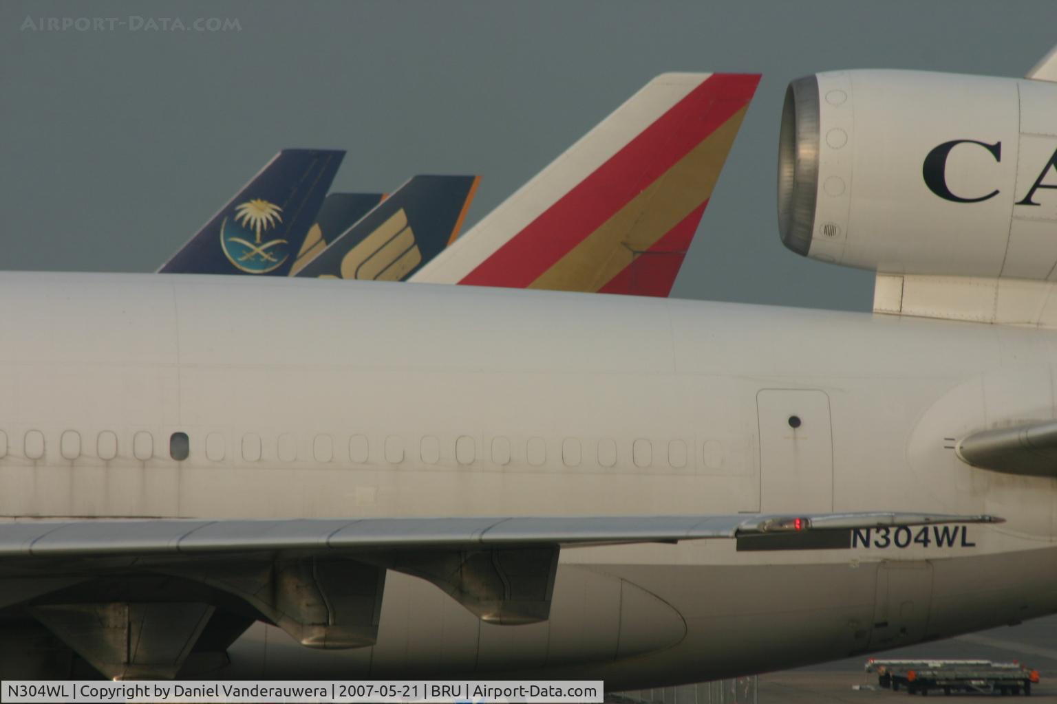 N304WL, 1975 McDonnell Douglas DC-10-30F C/N 47928, apron of BRUCARGO  -  among other cargos