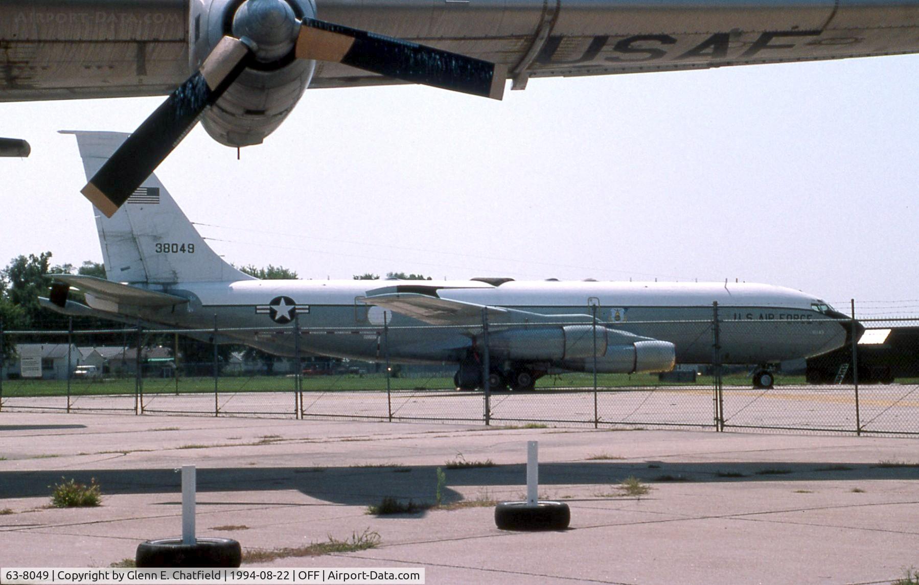 63-8049, 1963 Boeing EC-135C-BN Stratotanker C/N 18666, EC-135C by the old Strategic Air Command Museum