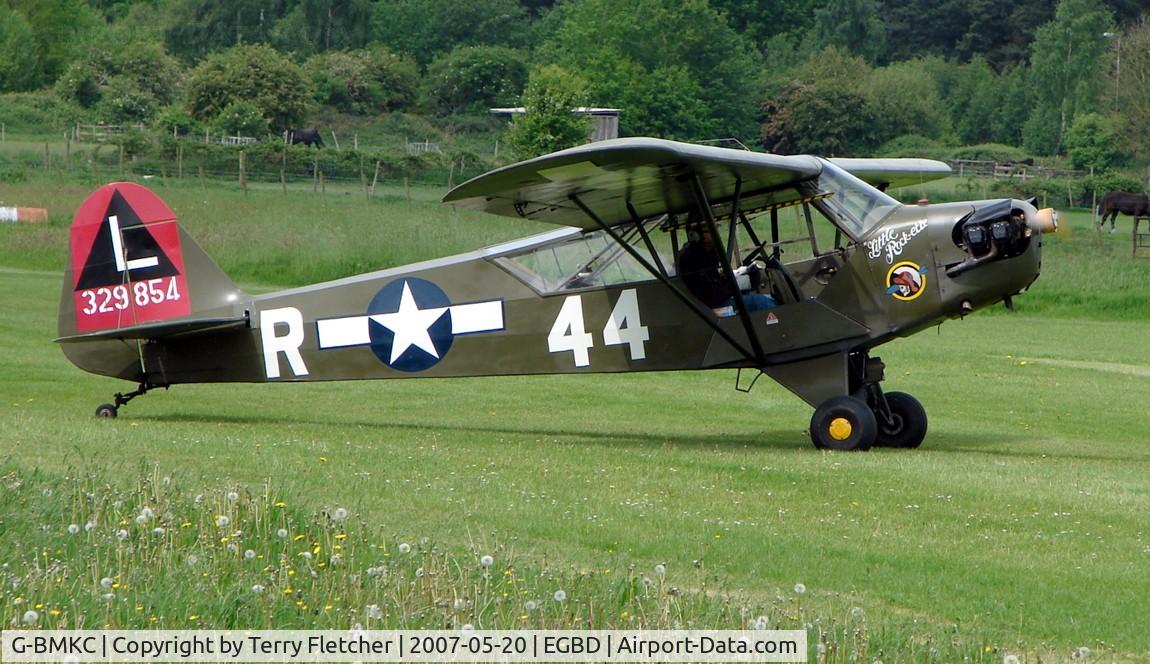 G-BMKC, 1943 Piper L-4H Grasshopper (J3C-65D) C/N 11145, Piper Cub