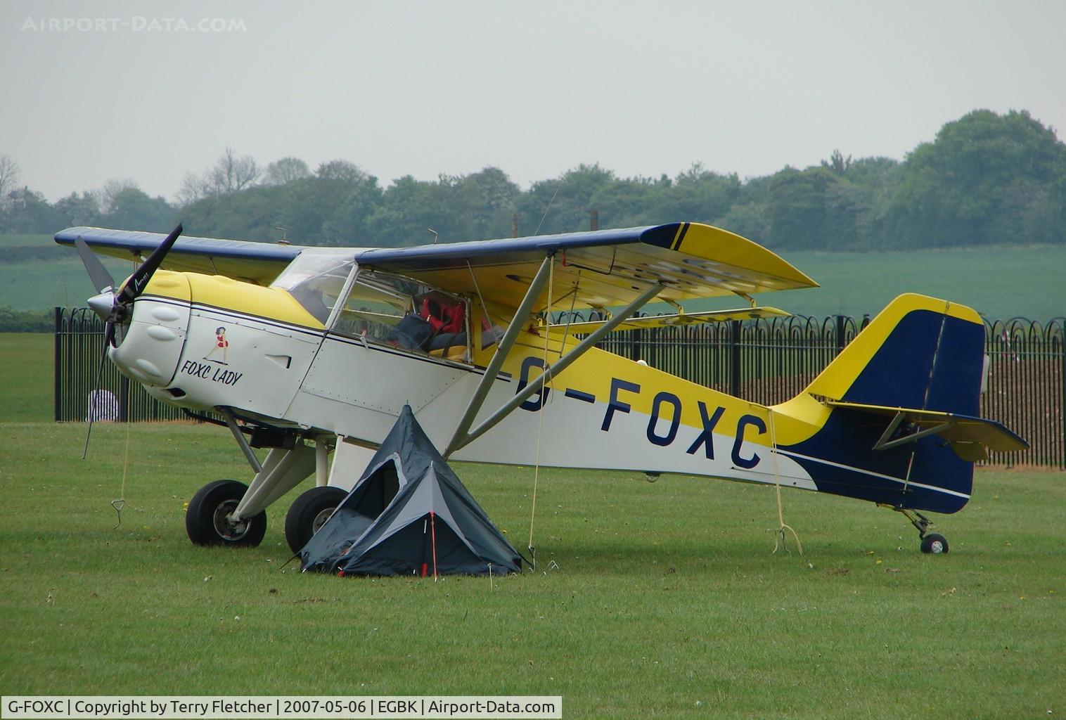 G-FOXC, 1991 Denney Kitfox Mk3 C/N PFA 172-11900, Denny Kitfox