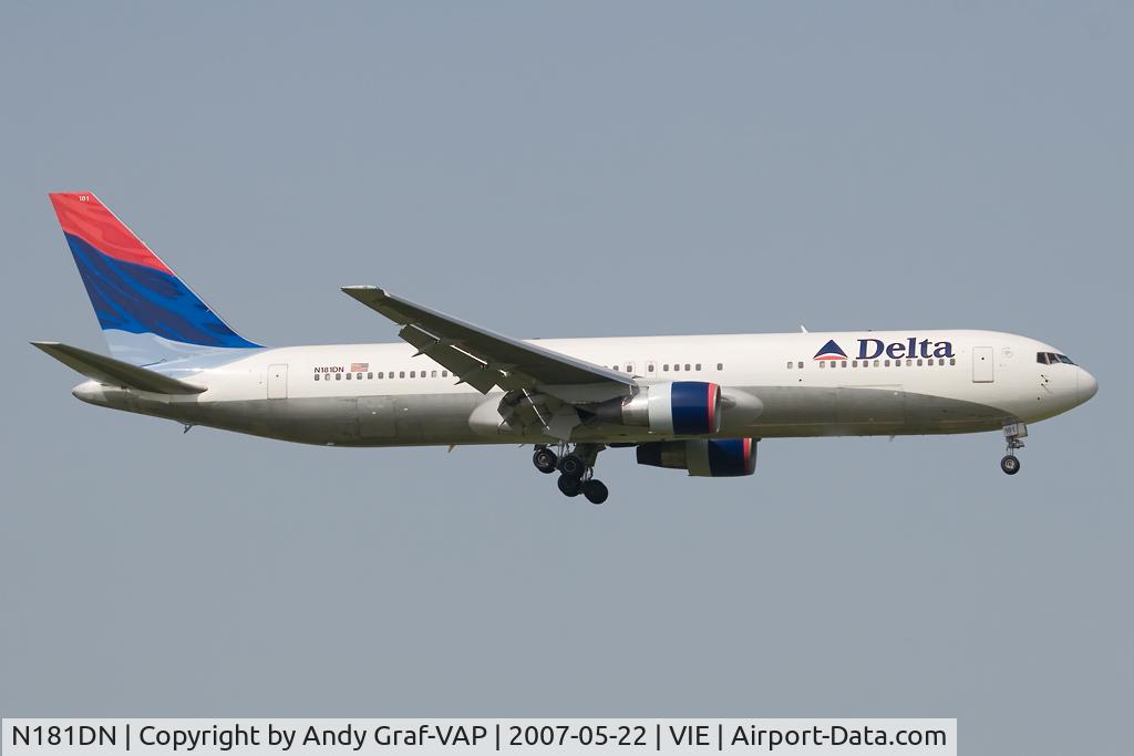 N181DN, 1992 Boeing 767-332 C/N 25986, Delta Airlines B767-300