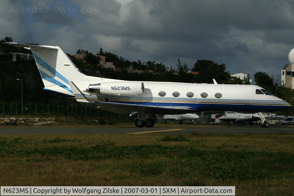 N623MS, 1982 Gulfstream American G-1159A Gulfstream III C/N 351, visitor