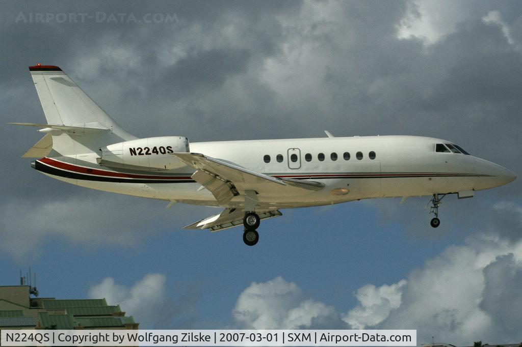 N224QS, 2000 Dassault Falcon 2000 C/N 124, visitor