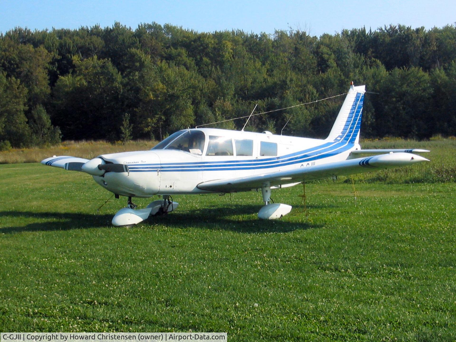 C-GJII, 1967 Piper PA-32-300 Cherokee Six Cherokee Six C/N 32-40236, Based at Skywagon City (south of Orillia)