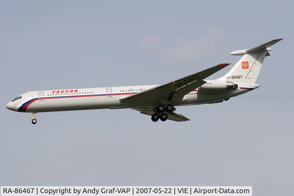 RA-86467, 1987 Ilyushin Il-62M C/N 3749733, Rossia IL62