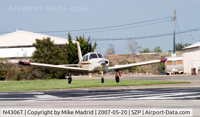 N4306T, 1971 Piper PA-28R-200 Cherokee Arrow C/N 28R-7235004, 3 in the green