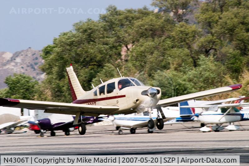 N4306T, 1971 Piper PA-28R-200 Cherokee Arrow C/N 28R-7235004, Fly away home