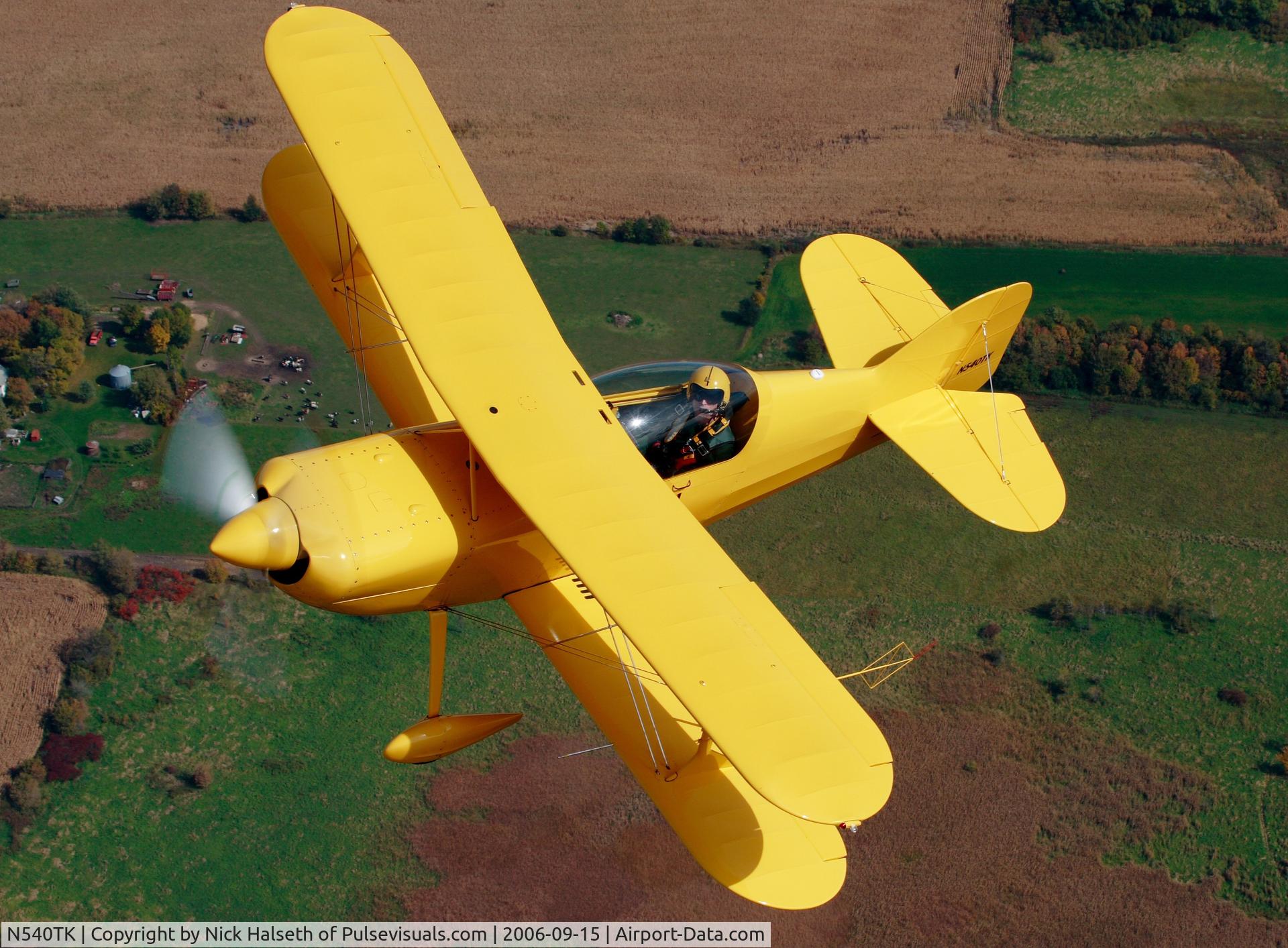 N540TK, 2004 Pitts S-2B Special C/N 1, Pterodactyl Rex: 350 HP, Custom 1 - of - a kind