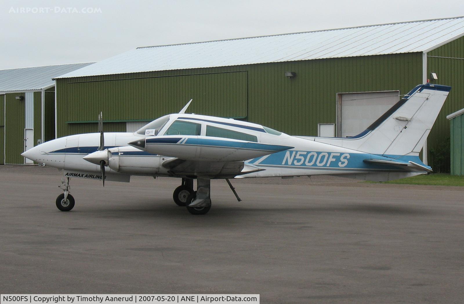 N500FS, 1976 Cessna 310R C/N 310R0630, 1976 Cessna 310R, c/n 310R0630, Parked at Anoka County