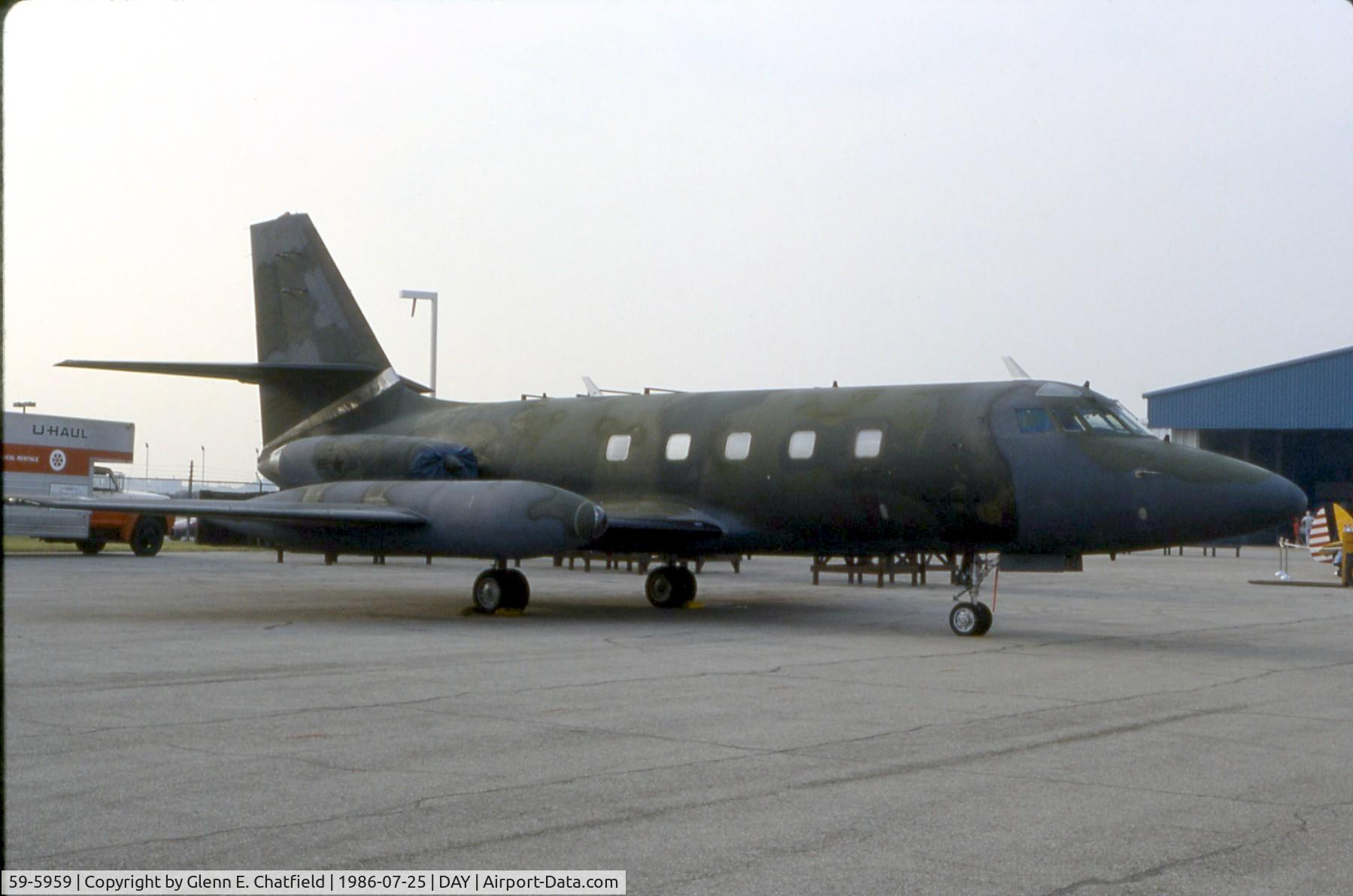 59-5959, 1960 Lockheed C-140A Jetstar C/N 1329-5026, C-140A at the Dayton International Air Show