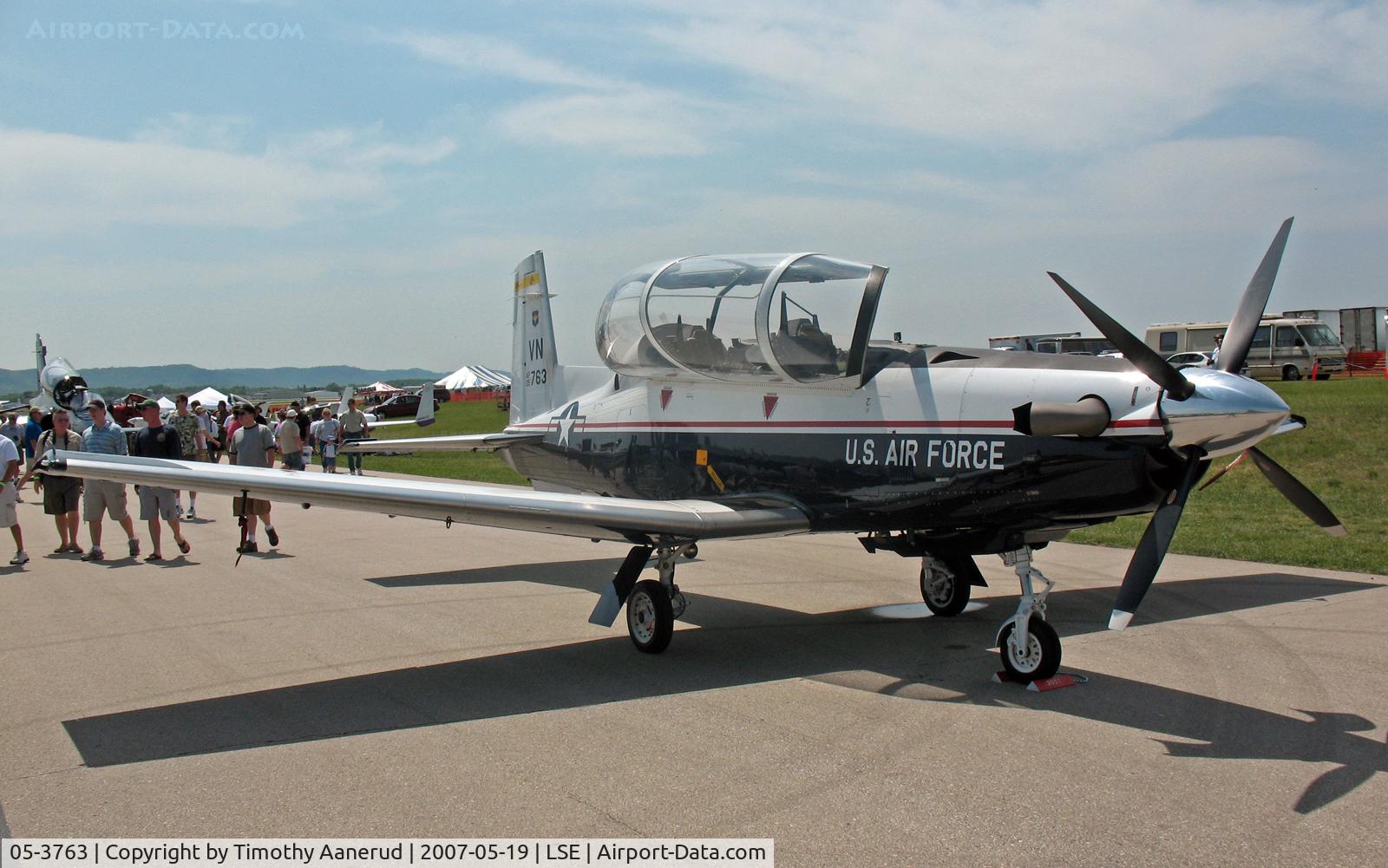 05-3763, 2005 Raytheon T-6A Texan II C/N PT-315, Raytheon T-6A Texan II
