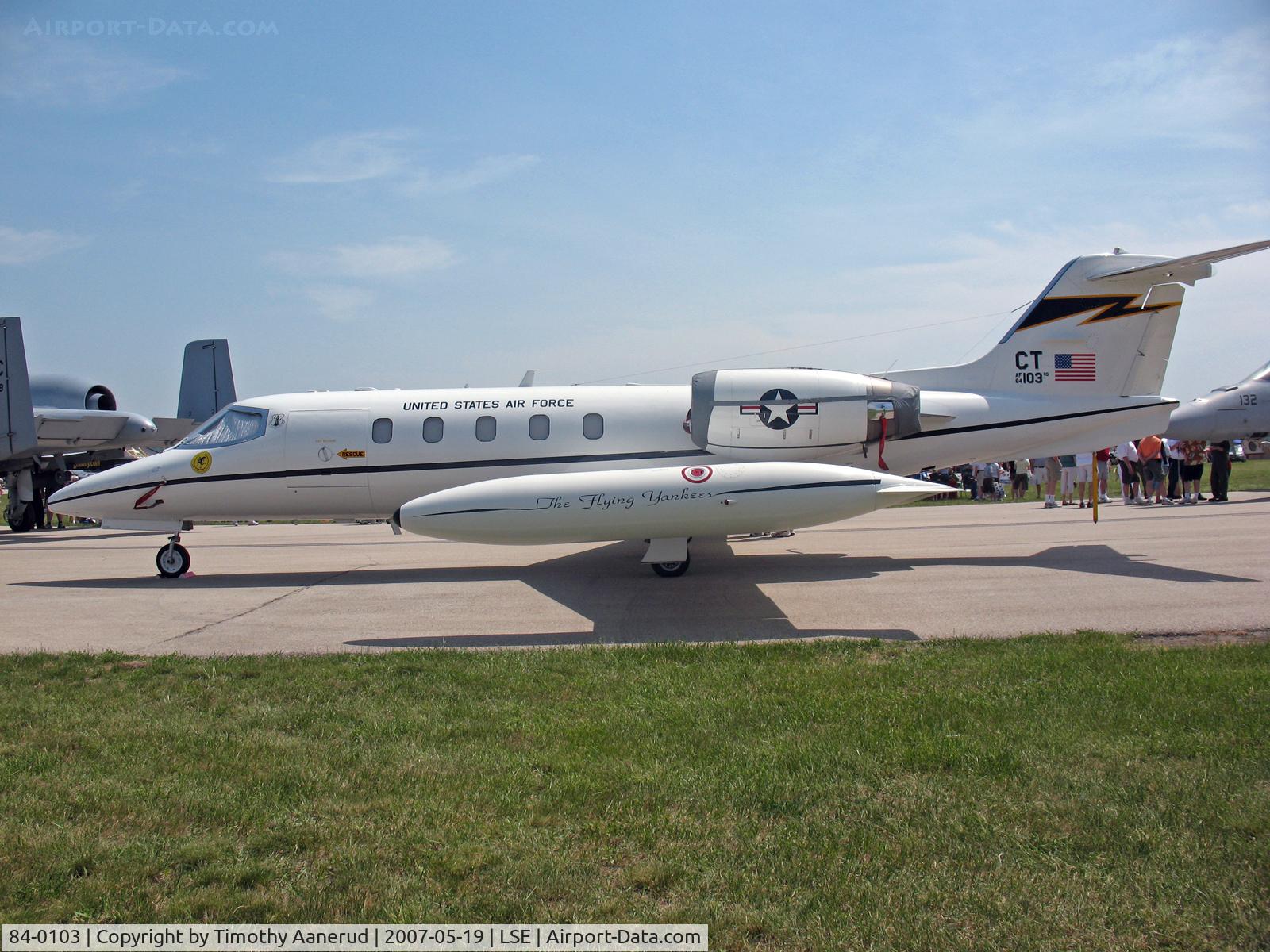 84-0103, 1984 Gates Learjet C-21A C/N 35A-549, Gates Learjet C-21A 84-0103