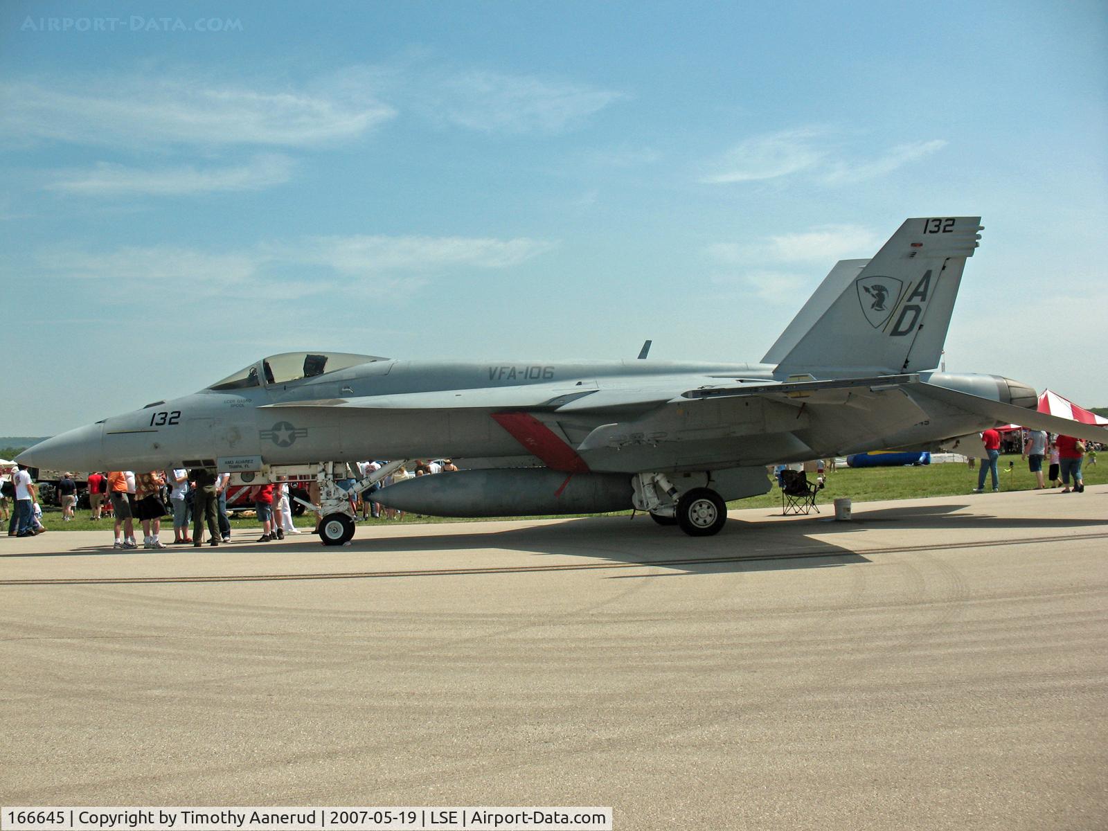 166645, Boeing F/A-18E Super Hornet C/N E108, F/A-18E Super Hornet, BuNo. 166645