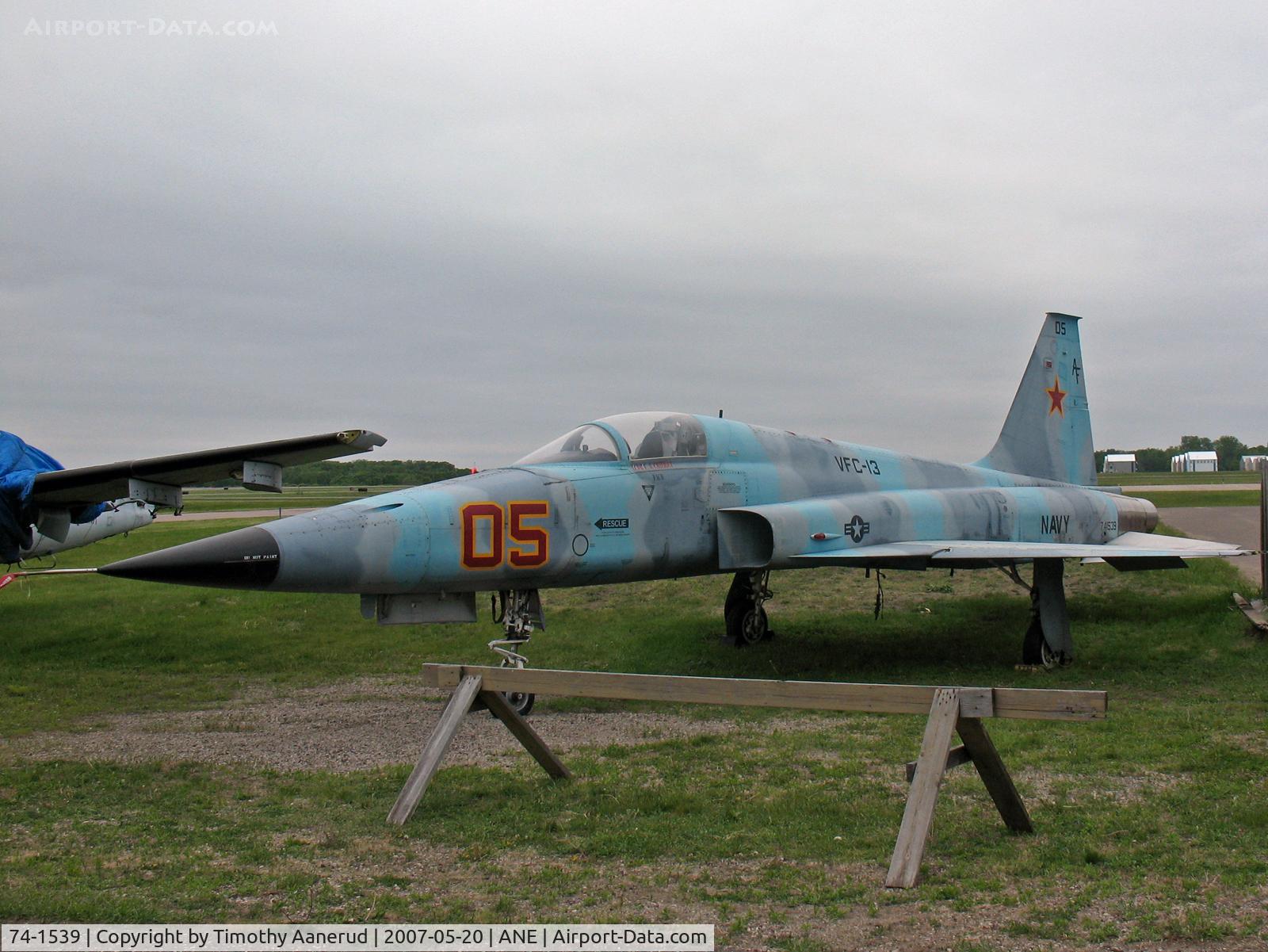 74-1539, Northrop F-5E Tiger II C/N R.1196, Northrop F-5ETiger II, American Wings Museum, 74-1539
