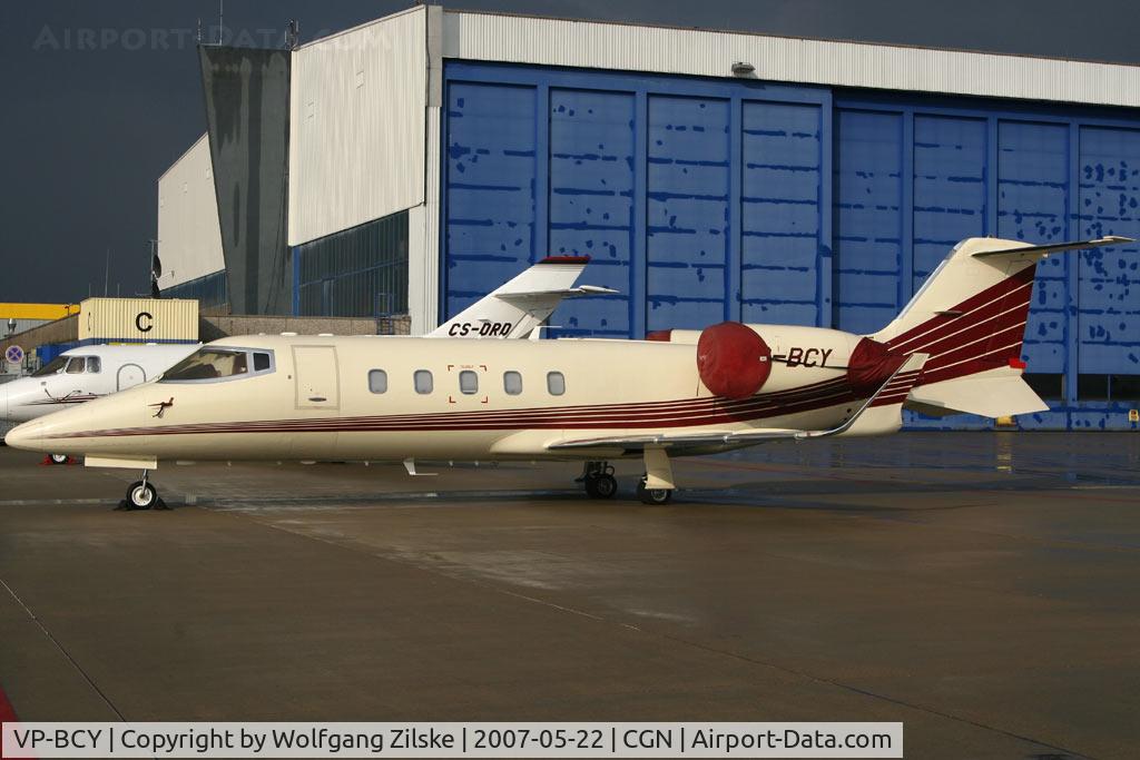 VP-BCY, 2001 Learjet 60 C/N 60-215, visitor