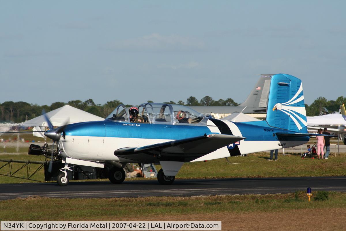 N34YK, 1956 Beech T-34B Mentor C/N BG.307, T-34