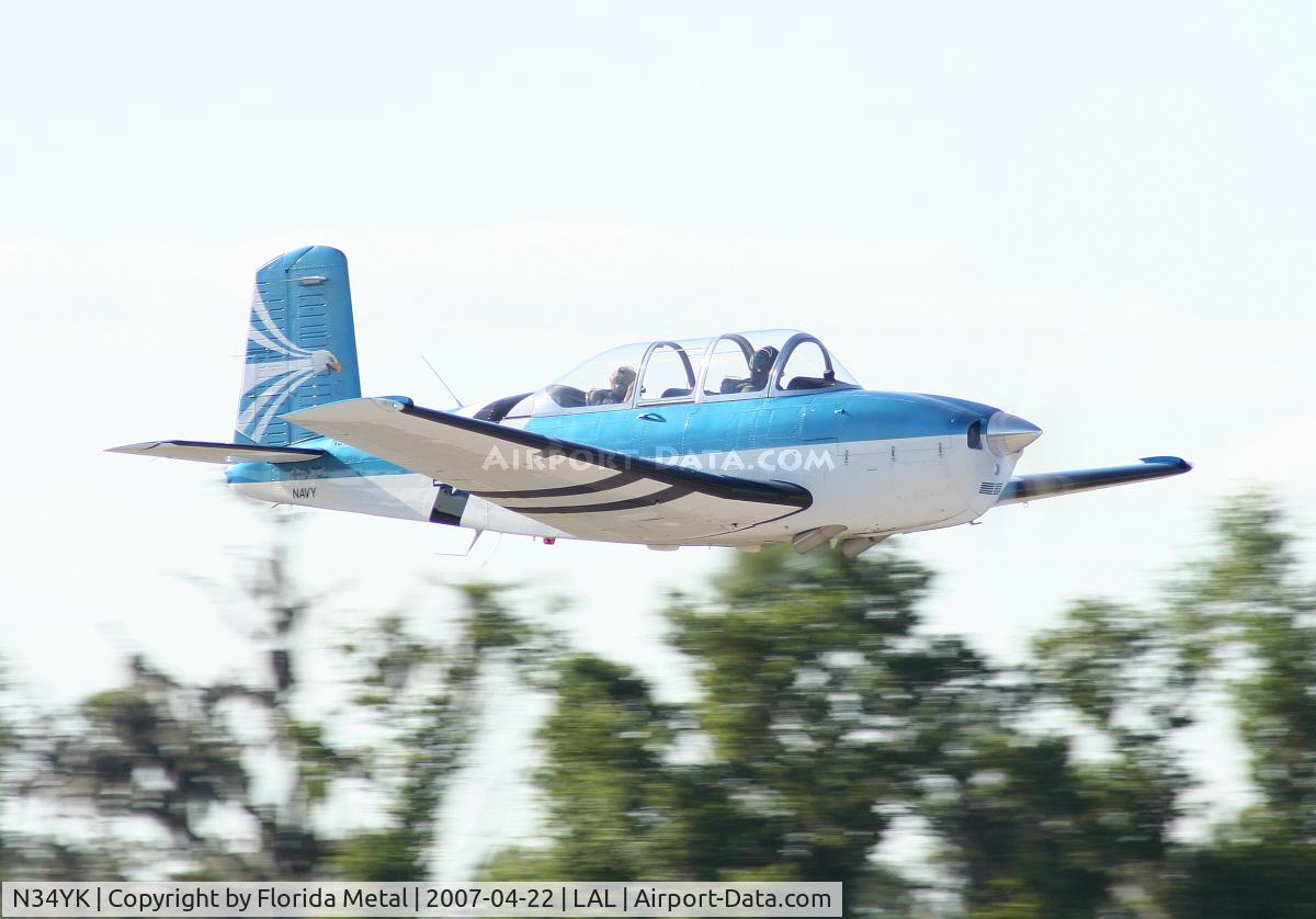 N34YK, 1956 Beech T-34B Mentor C/N BG.307, T-34