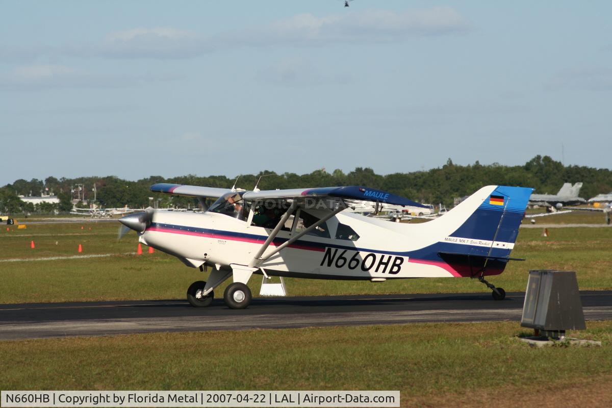 N660HB, 1988 Maule MX-7-235 Star Rocket C/N 10065C, Maule MX-7-235