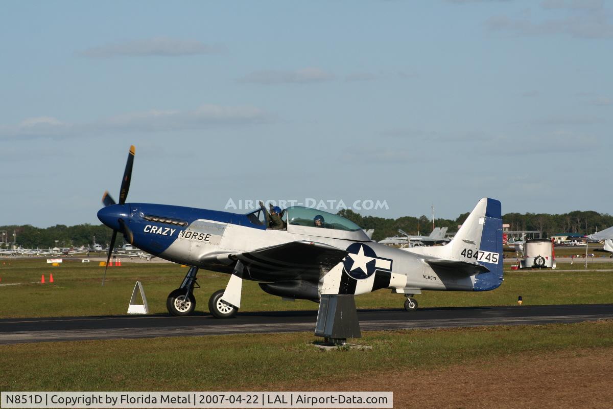 N851D, 1944 North American P-51D Mustang C/N 44-84745, P-51