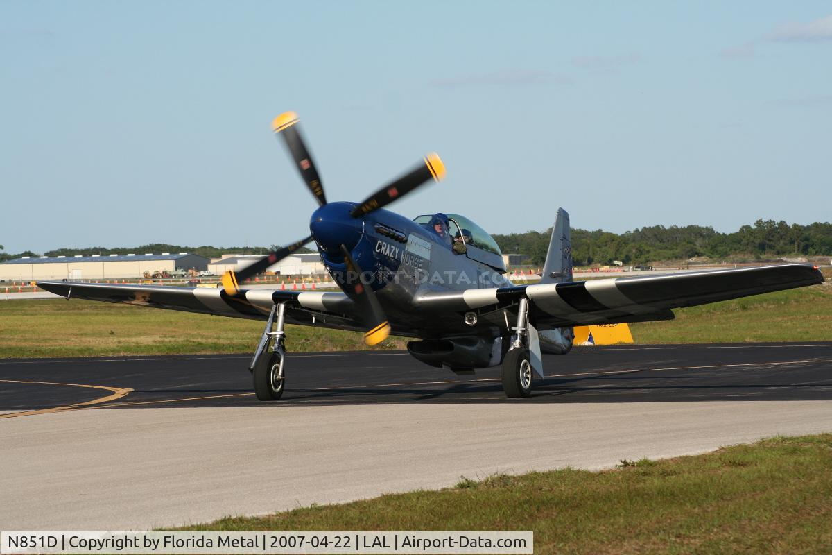 N851D, 1944 North American P-51D Mustang C/N 44-84745, P-51D